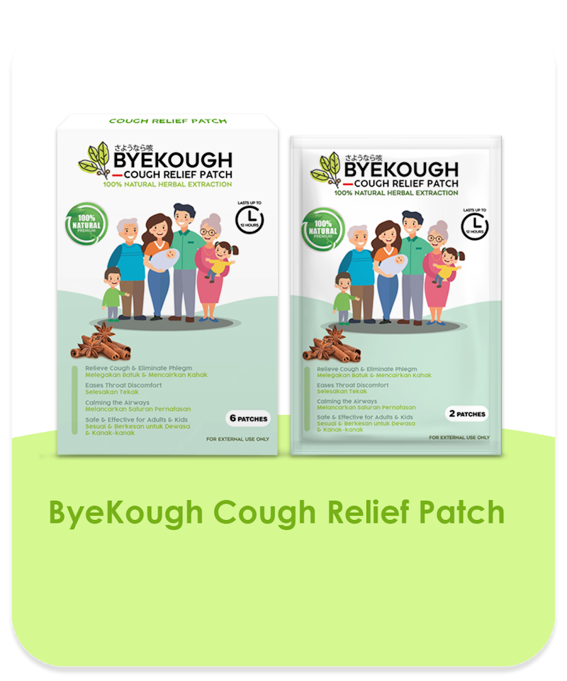 ByeKough Cough Relief Patch
