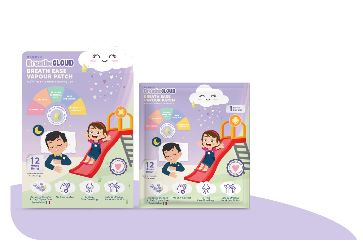 BreatheCLOUD Breath Ease Vapour Patch