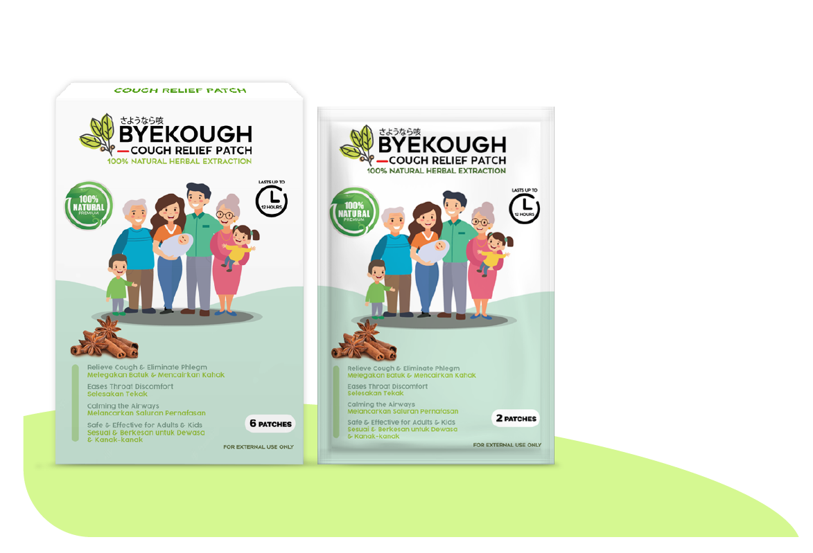 ByeKough Cough Relief Patch